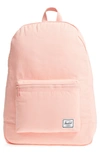 Herschel Supply Co Cotton Casuals Daypack Backpack - Pink In Peach