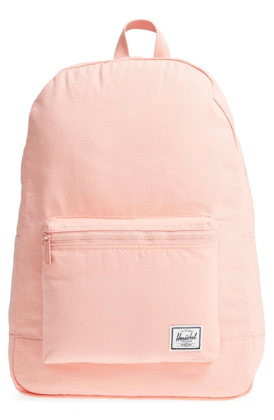 Herschel Supply Co Cotton Casuals Daypack Backpack - Pink In Peach