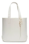 Frye Carson Leather Tote - White