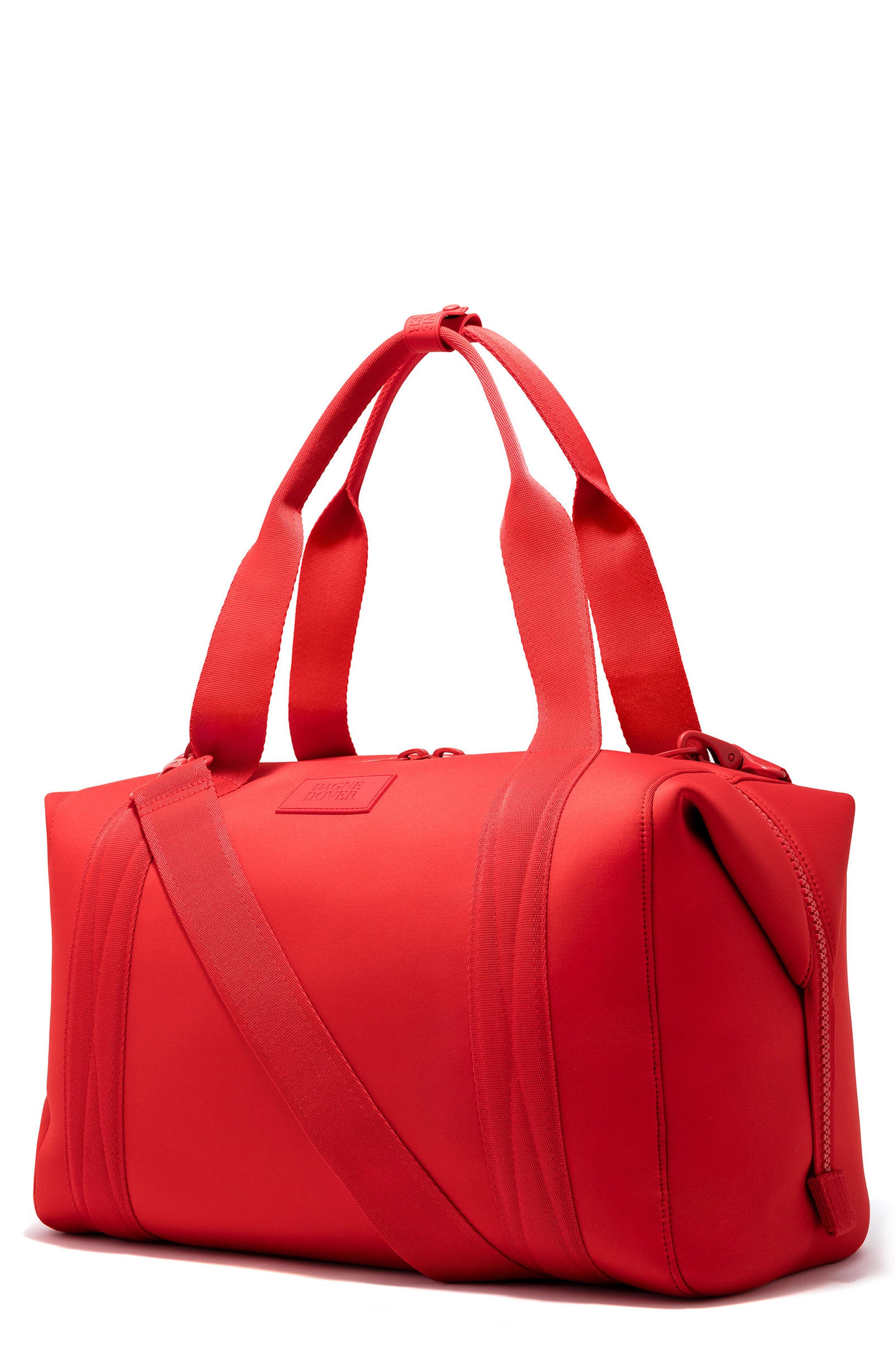 Dagne Dover 365 Large Landon Neoprene Carryall Duffel Bag - Red In ...