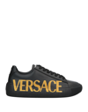 Versace Sneakers In Black