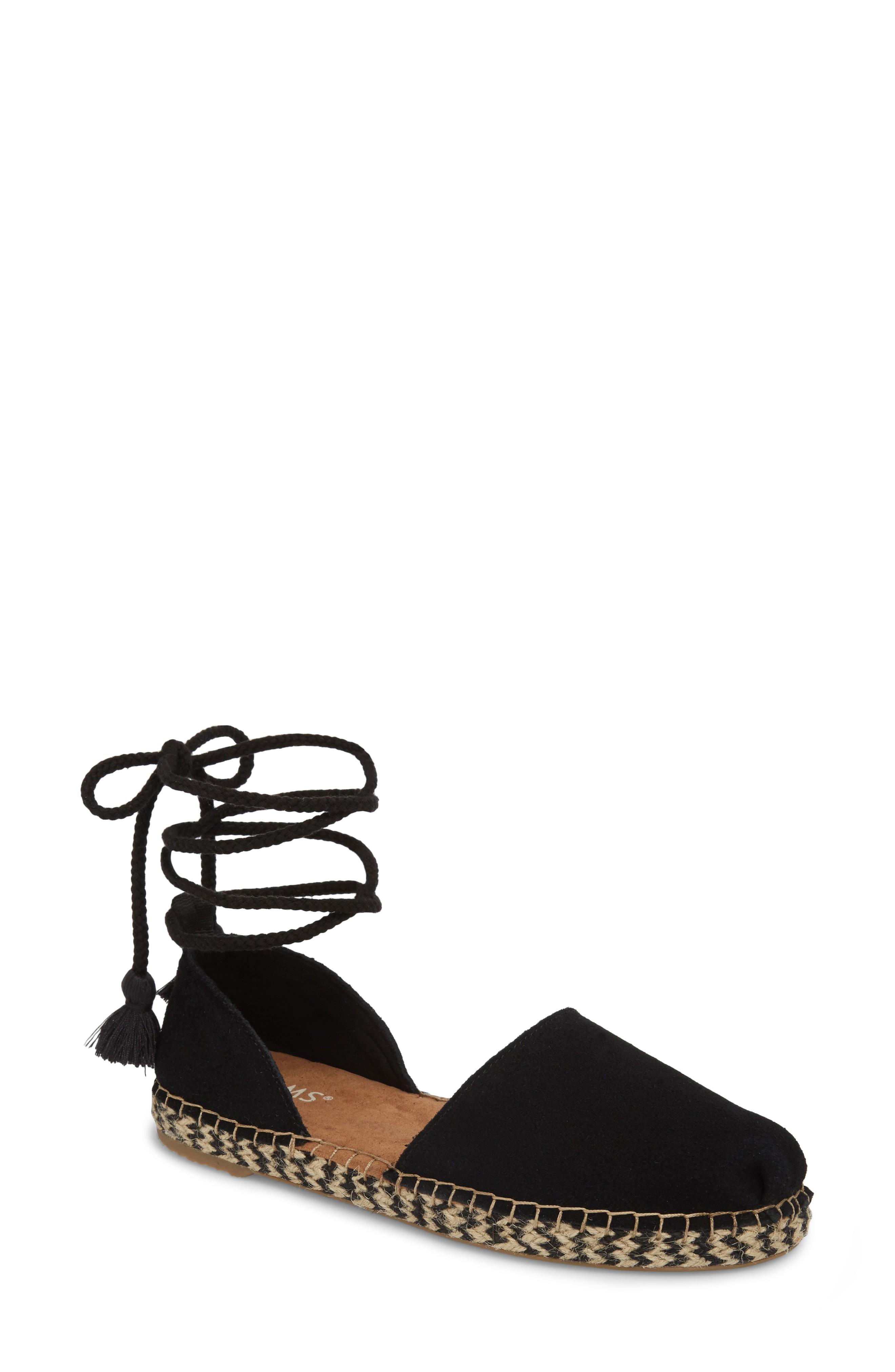 black suede women's katalina espadrilles