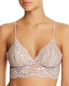 Cosabella Preta Floral Lace Bralette In Lilac Cloud