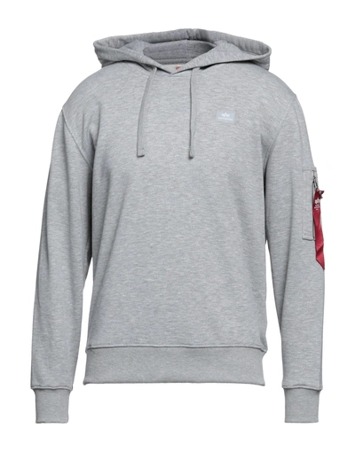Alpha Industries Sweatshirts In Grey