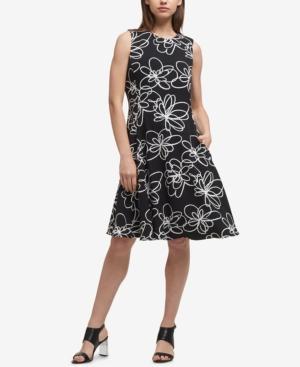 dkny black dress macys