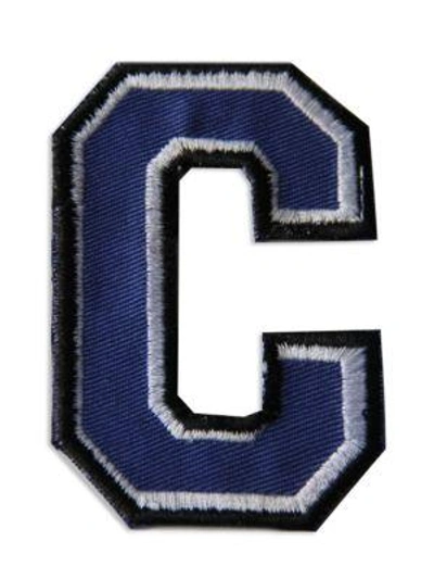 Logophile Embroidered "c" Letter Patch In Multi