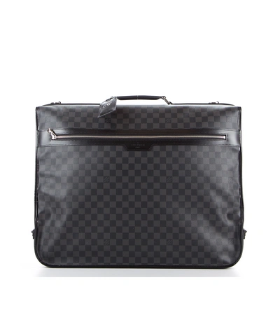 Louis Vuitton Damier Graphite Garment Bag With Strap' In Black