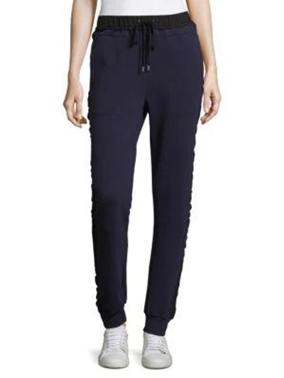 Public School Lucia French Terry Sweatpants In Navy
