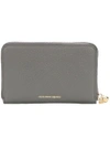 Alexander Mcqueen Zip-around Continental Wallet - Grey