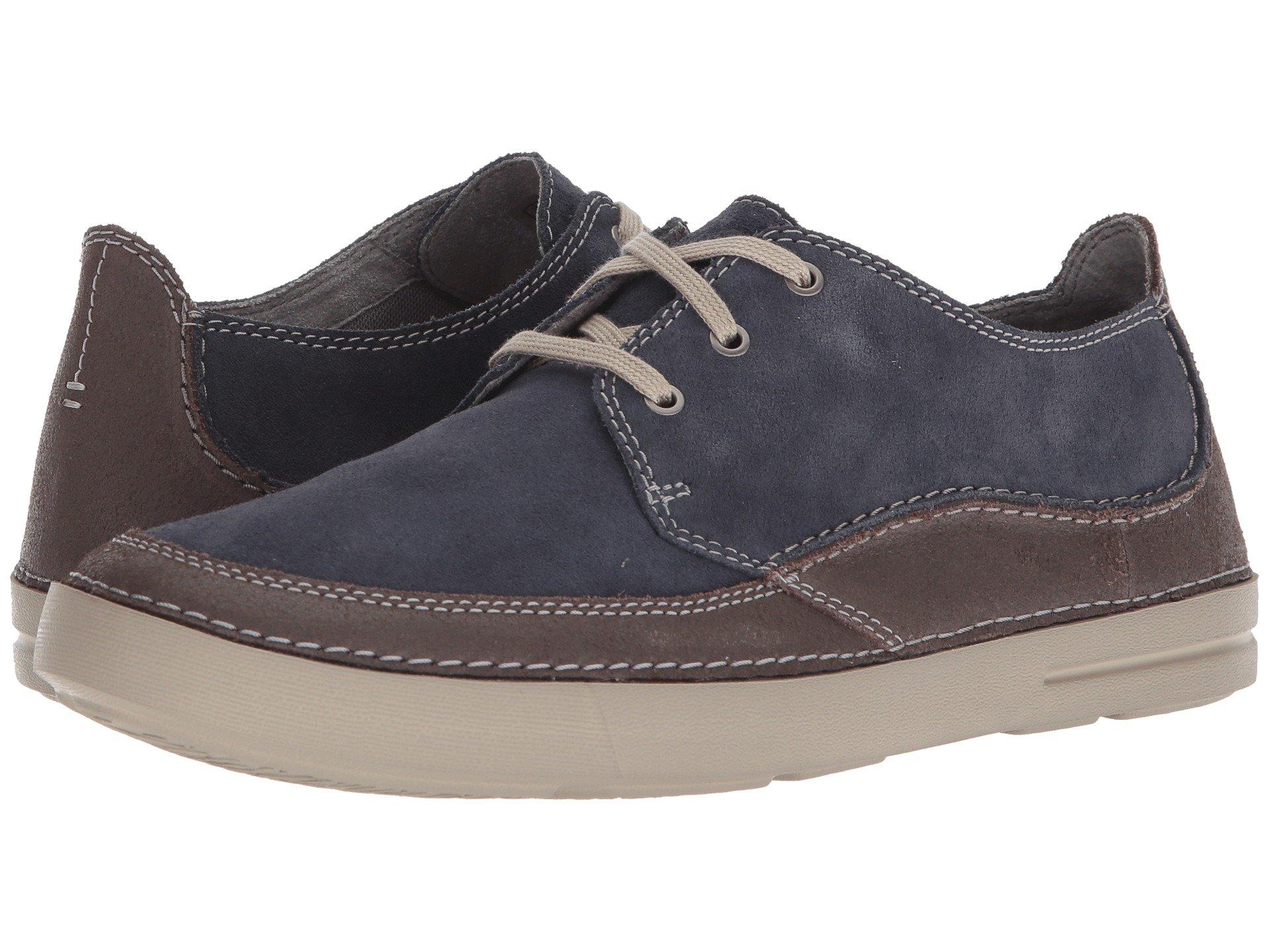 clarks blue suede shoes