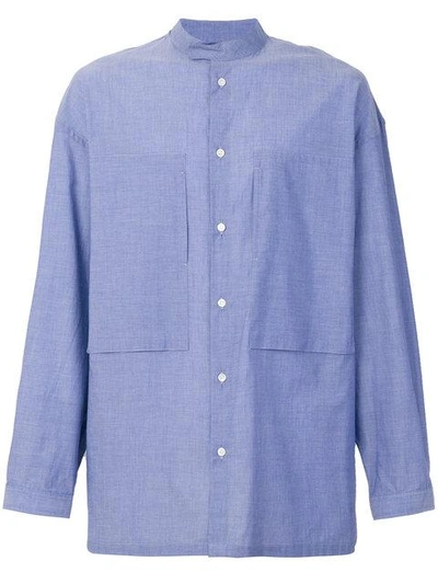 E. Tautz Lineman Shirt In Blue