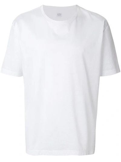 E. Tautz Oversized T-shirt In White