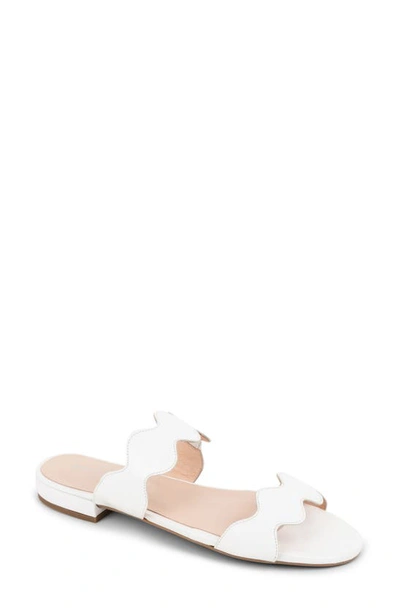 Patricia Green Palm Beach Flat Sandal In White