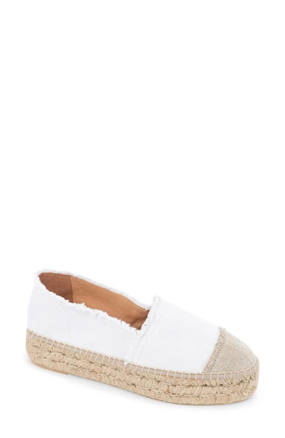 Patricia Green Maui Slip On Color Block Espadrille Shoes In White