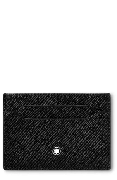 Montblanc Sartorial Card Holder 5cc In Black
