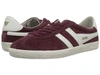 Gola Montreal Sneaker In Burgundy/ Off White