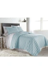 Southshore Fine Linens Premium Collection Vilano Brickyard Quilt Set In Sky Blue
