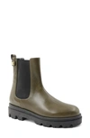 Bruno Magli Alma Lug Chelsea Boot In Olive