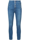 J Brand Natasha Sky High Cropped Skinny Jeans In Lovesick