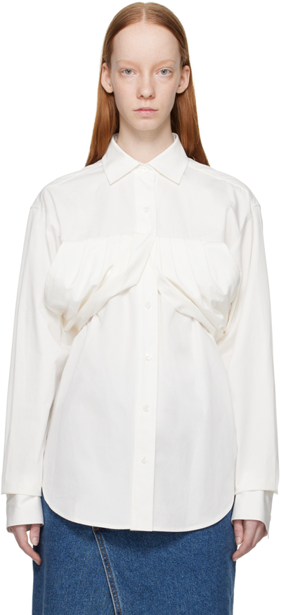 Kimhēkim White Reformed Shirt In Weiss