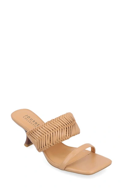 Journee Collection Tru Comfort Foam Monyka Sandal In Tan