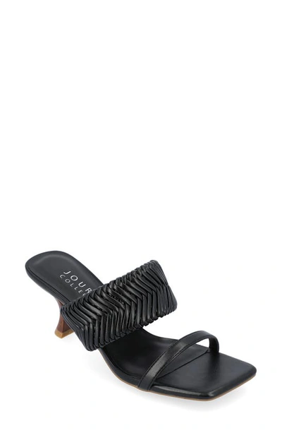 Journee Collection Tru Comfort Foam Monyka Sandal In Black