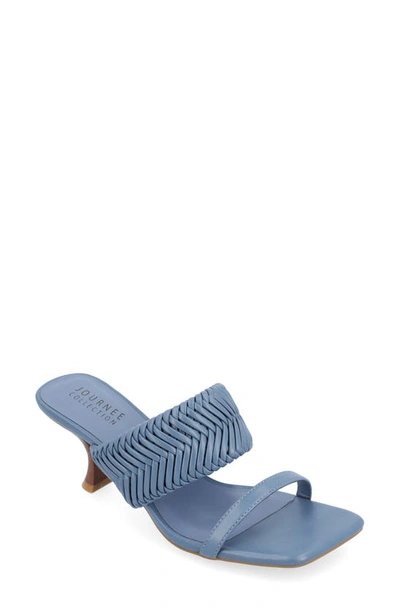 Journee Collection Tru Comfort Foam Monyka Sandal In Blue