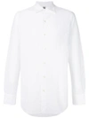 Finamore Napoli Long Sleeved Shirt In White