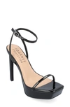 Journee Collection Tru Comfort Foam Telilah Strappy Platform Sandal In Black