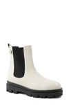 Bruno Magli Alma Lug Chelsea Boot In Off White