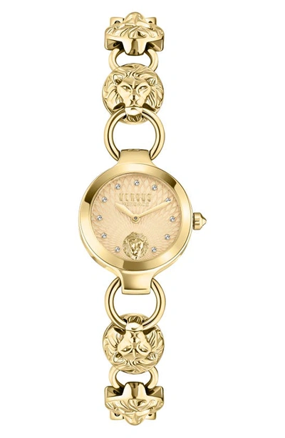 Versus Versace Broadwood Petite Bracelet Watch, 26mm In Ip Yellow Gold