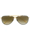 Frency & Mercury Spacer Sunglasses In Metallic