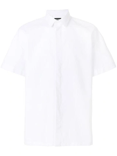 Les Hommes Boxy Fit Short Sleeves Shirt