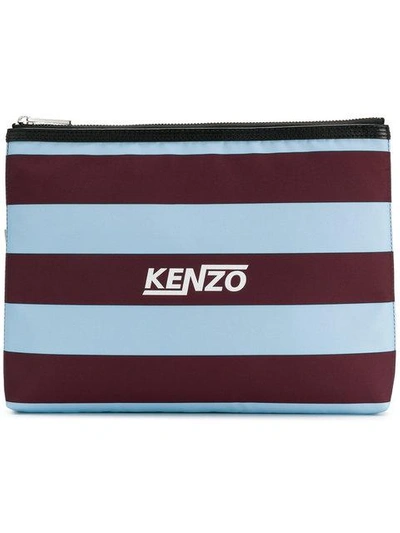 Kenzo Striped Clutch