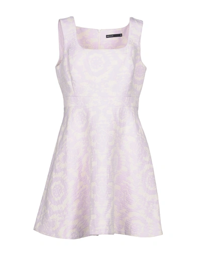 Karen Millen Short Dresses In Lilac