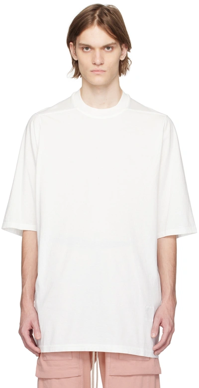 Rick Owens Drkshdw Oversized Cotton T-shirt In White