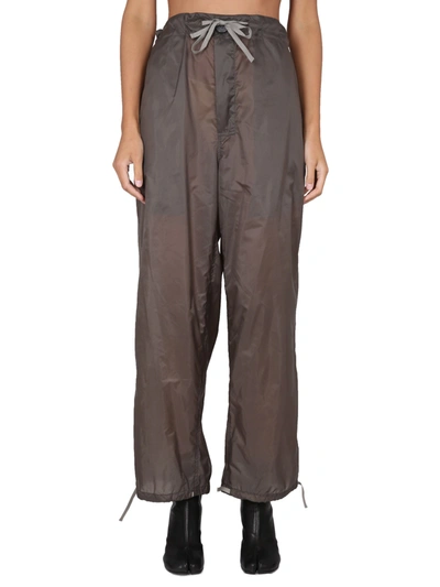 Maison Margiela Wide Leg Pants In Grey