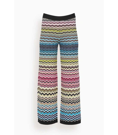 Missoni Cotton And Viscose Pants In Multicolour
