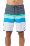 O'neill Lennox Scallop 19 Hyperdry™ Stretch Board Shorts In Graphite