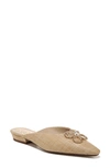 Sam Edelman Jayden Embellished Pointed Toe Mule In Beige