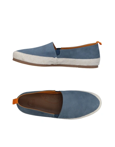 Mulo Sneakers In Slate Blue