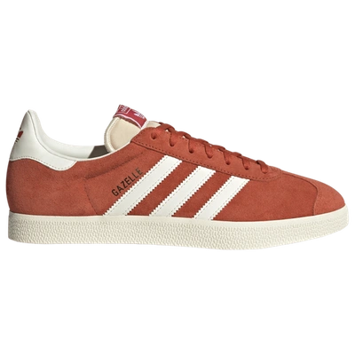 Adidas Originals Gazelle Trainers Red In Preloved Red/off White/cream White