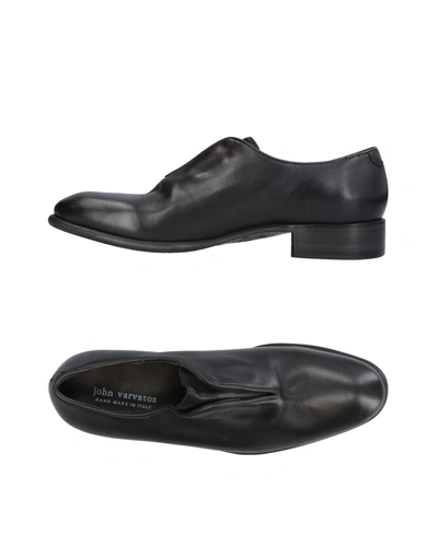 John Varvatos Loafers In Black