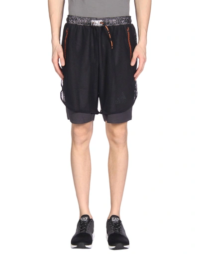 Adidas By Kolor Shorts & Bermuda Shorts In Black