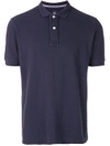 Eleventy Klassisches Henley-t-shirt In Purple