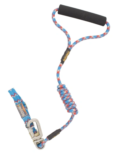 Dog Helios 'dura-tough' 2-in-1 Reflective Adjustable Fashion Dog Leash And Collar In Blue