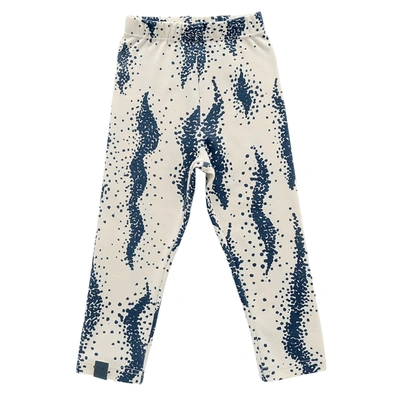 Omamimini Kids' Jersey Leggings In White