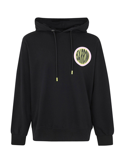 Barrow Printed Sweatshirt In Nero