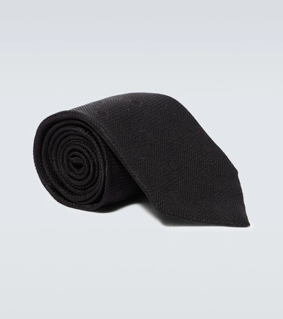 Tom Ford Silk Tie In Black