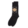 Hugo Boss Argyle Socks 2-pack In Black